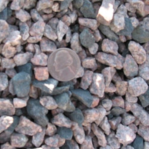Crushed Granite - 1/2" rock (screened)