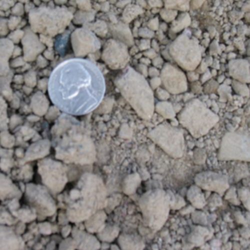 Crushed Granite - 5/8” rock chips (screened)