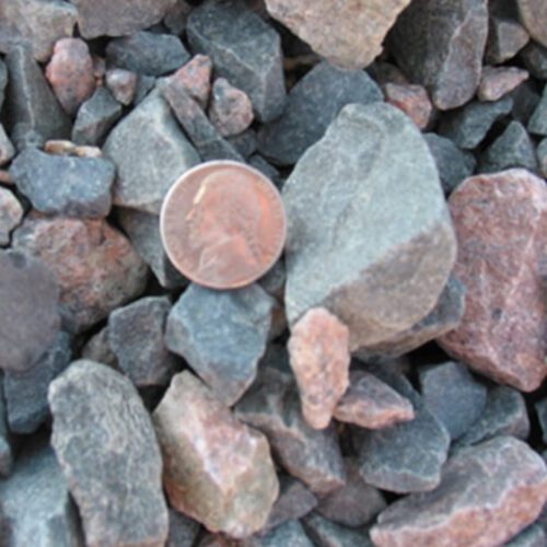 Crushed Granite - 1-1/2" down to 1/2" (screened)