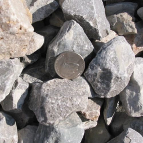 Crushed Limestone - 1-1/2" down to 1/2" (screened)