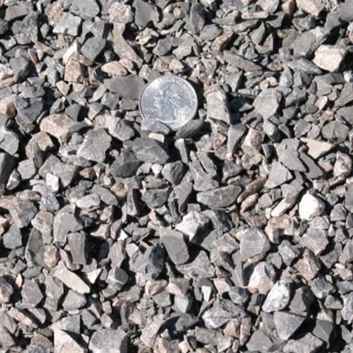 Crushed Limestone - 3/8” rock and down